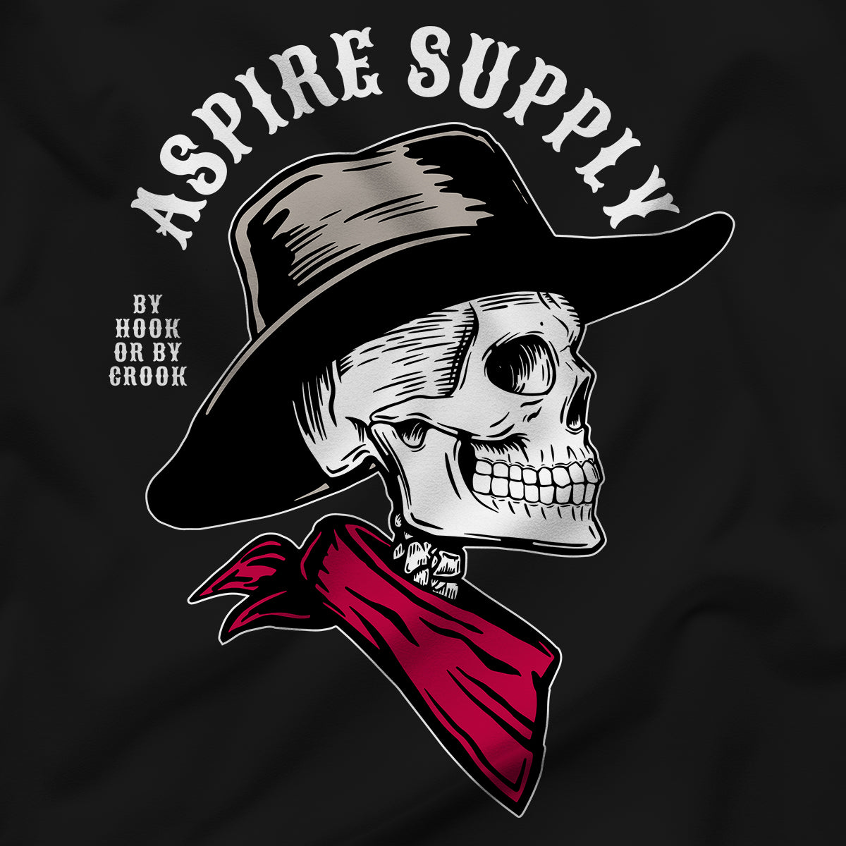 Renegade Cowboy Skull T-Shirt - Aspire Supply